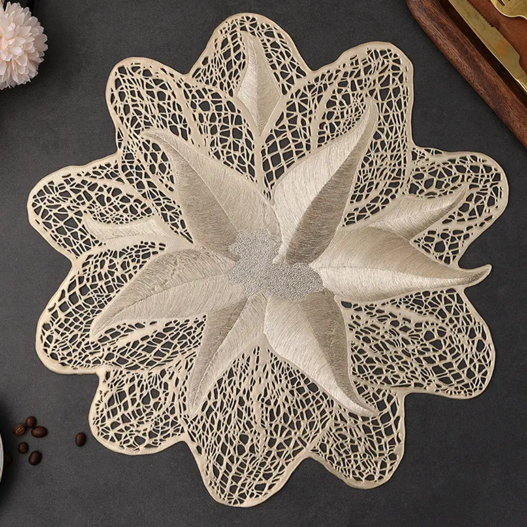 6 Pcs Placemat Fashion PVC Dining Table Mat Plate Pads 1035