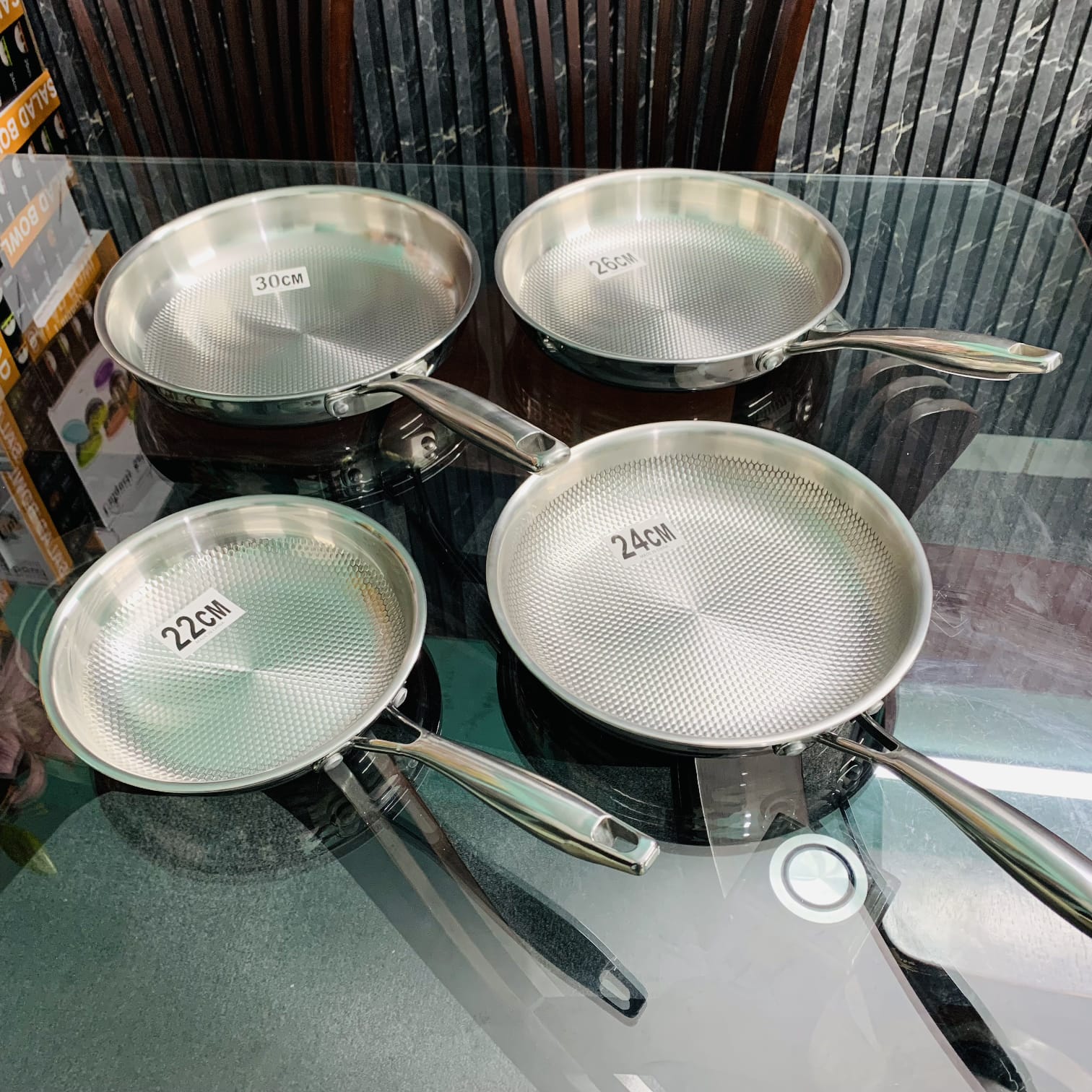 24cm High Quality Steel Fry pan